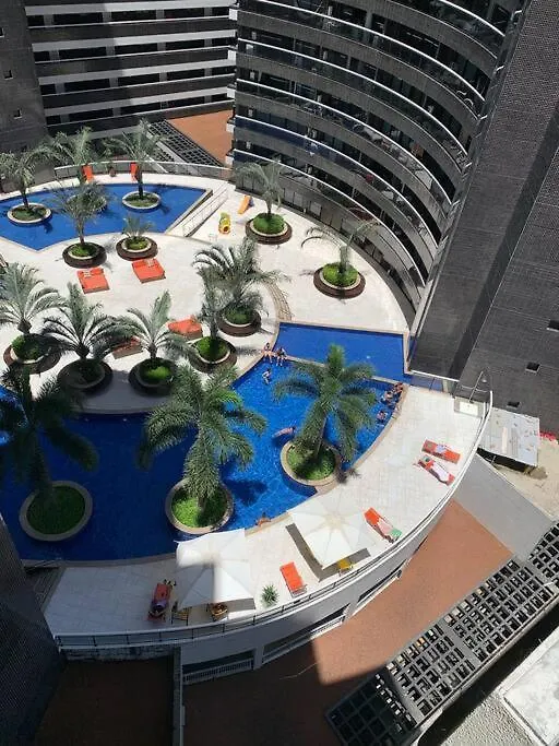 شقة Landscape Platinum - Flat De Frente Para O Mar فورتاليز
